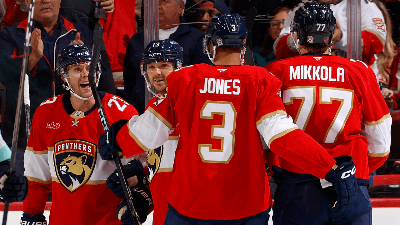 Les Panthers de la Floride battent les Kraken de Seattle
