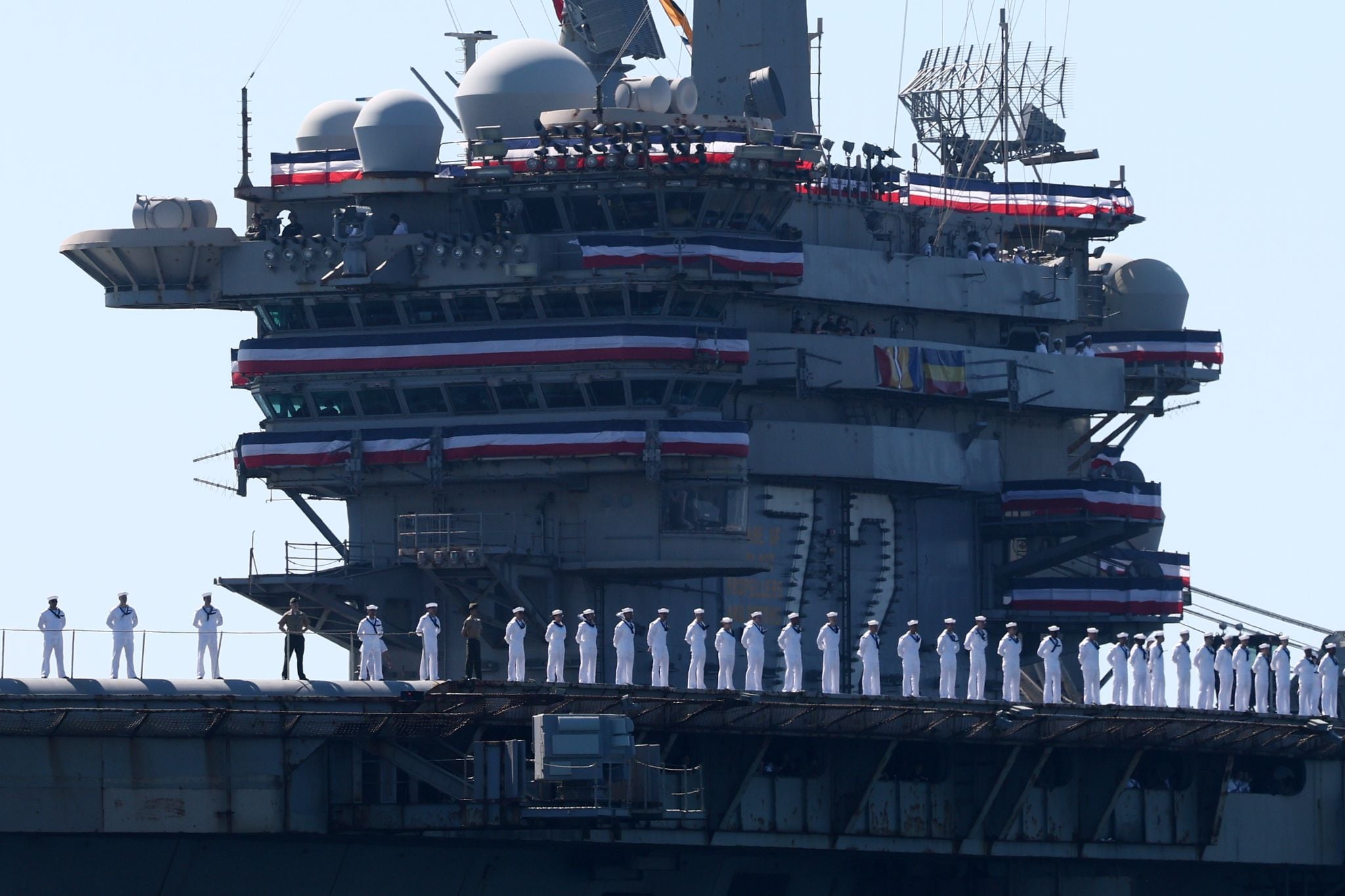 USS Abraham Lincoln : retour à San Diego après un déploiement record