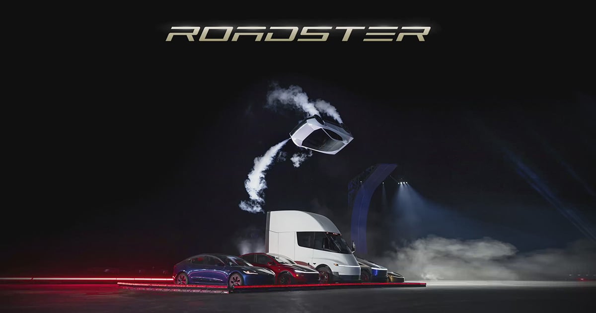 Tesla Roadster : 96 km/h en 0,81 seconde et production prévue pour 2028