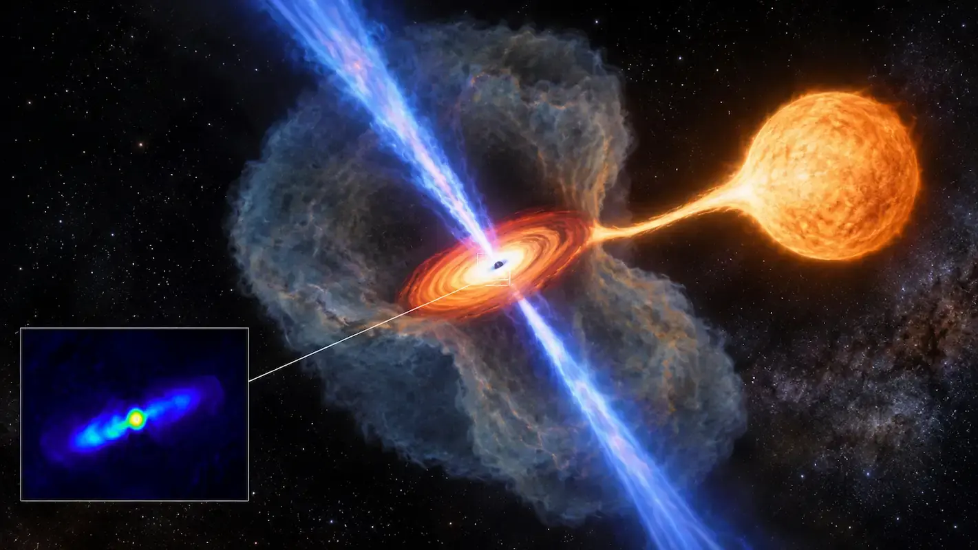 Des astronomes découvrent le premier microblazar dans la Voie lactée