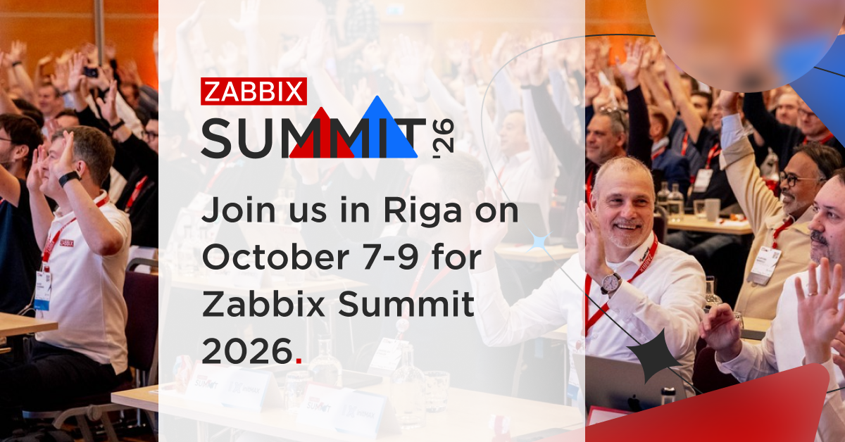 Zabbix Summit 2026 à Riga les 8 et 9 octobre
